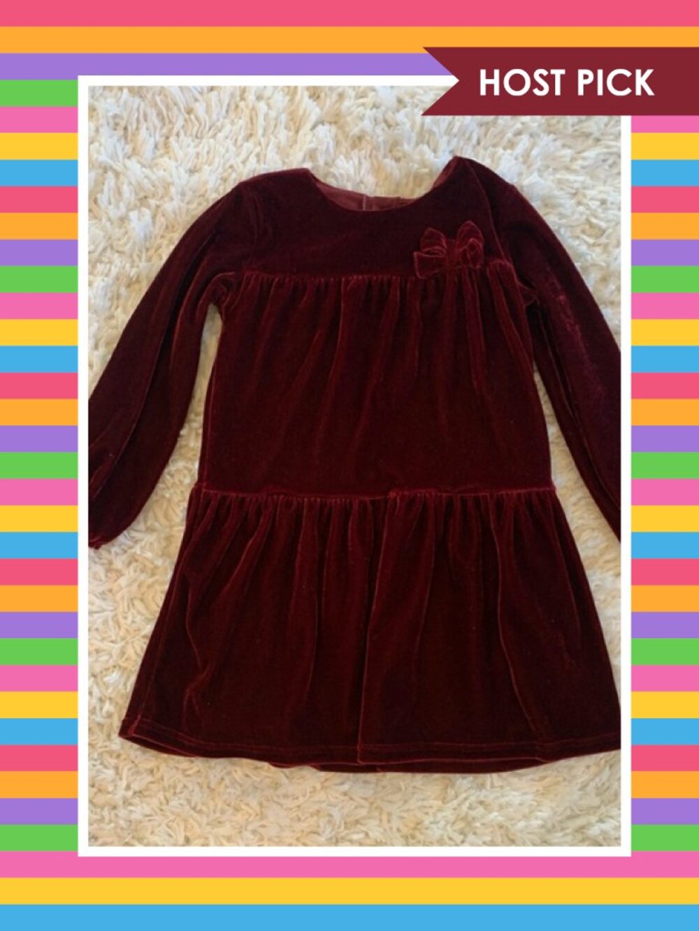Just One You Made By Carter’s Velvet Dress (4T)